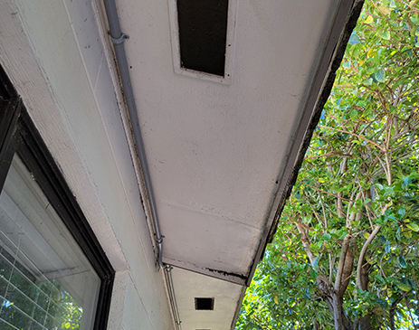 Before Entry Point Repair in Clearwater, FL
